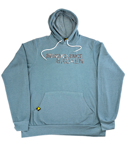 Benevolence Broken - Deep-Teal Fleece Hoodie