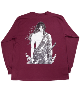 Benevolence Broken - Maroon Long-Sleeve Shirt