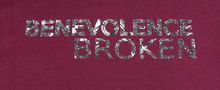 Load image into Gallery viewer, Benevolence Broken - Maroon Long-Sleeve Shirt