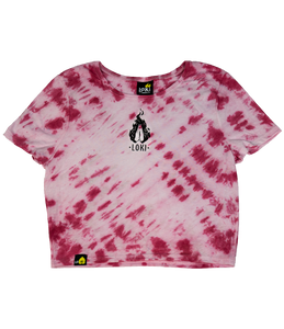 Pray Logo - Crop-Top - The Cherry Dye