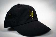 Load image into Gallery viewer, Black - Jagged Logo - Dad Hat