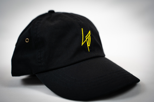 Black - Jagged Logo - Dad Hat