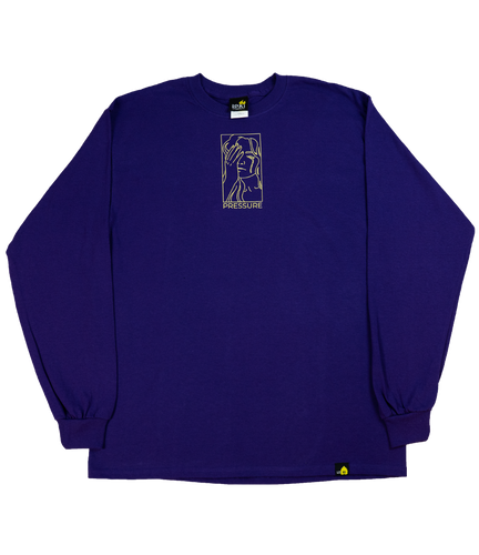 Under Pressure - Deep Purple - Long Sleeve Shirt