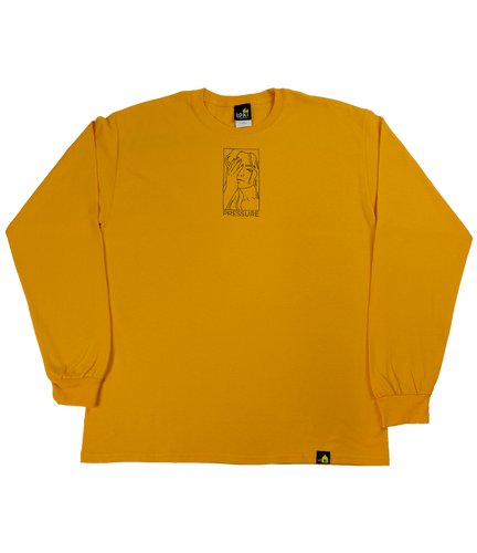 Under Pressure - Gold - Long Sleeve Shirt