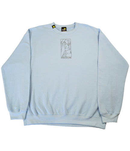 Under Pressure - Light Blue - Crewneck Sweatshirt