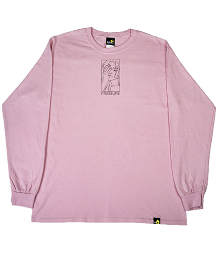 Under Pressure - Light Pink - Long Sleeve Shirt