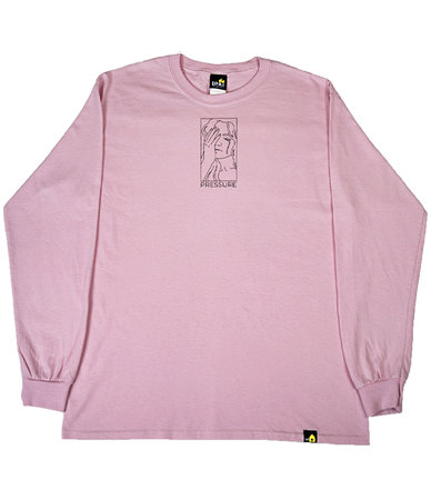 Under Pressure - Light Pink - Long Sleeve Shirt