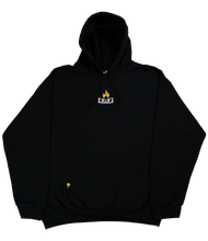 Load image into Gallery viewer, BOX LOGO - Black/Gold  - Embroidered Hoodie